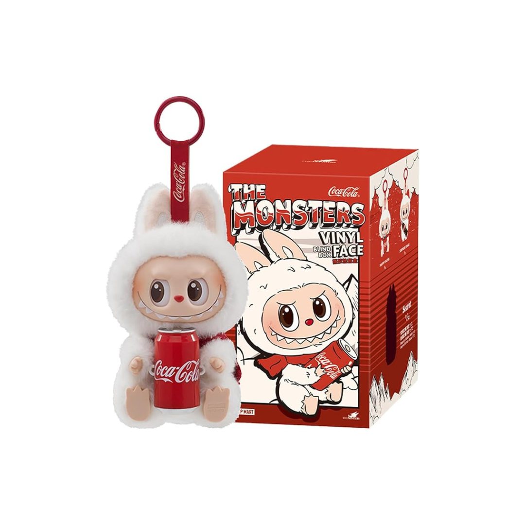 POP MART THE MONSTERS Coca-Cola Series Popmart Plush Toy Keychain Rabbit