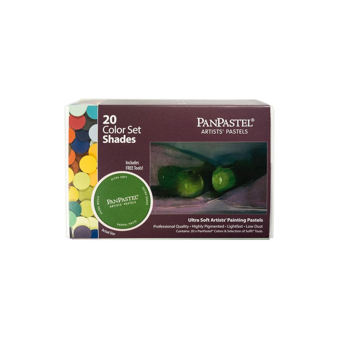 PanPastel 20-color set, shades 30206