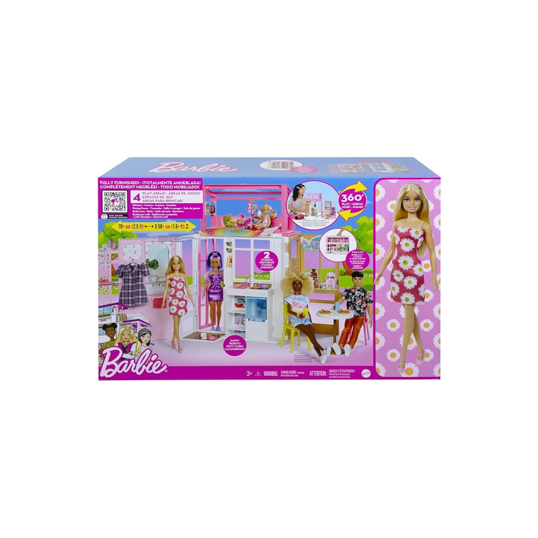 Barbie HCD48 First Set Cute Pink 2 Kaidate House / Movie "Barbie"!?"