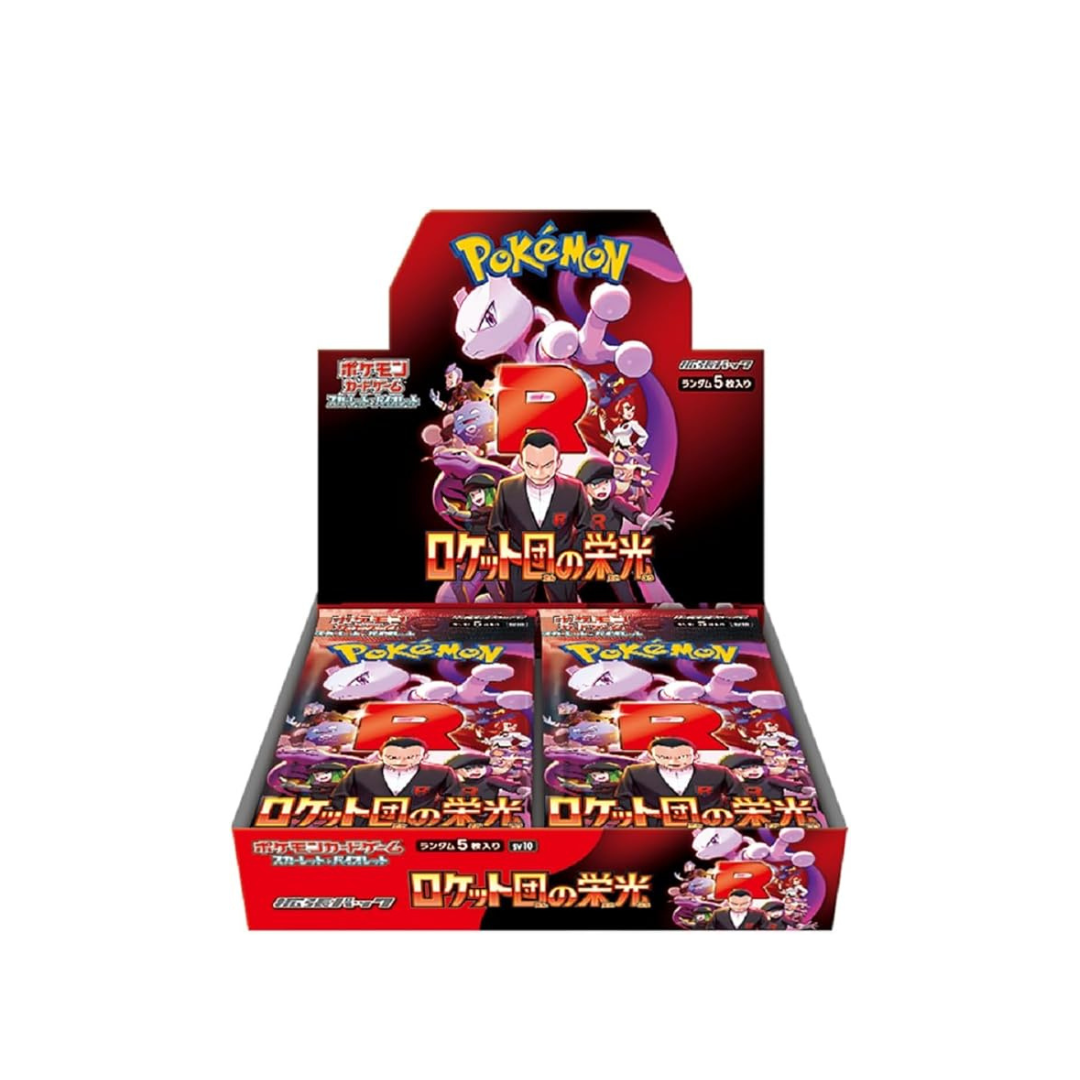 Pokémon Card Game Scarlet & Violet Expansion Pack, Glory of the Rocket Squad Box
