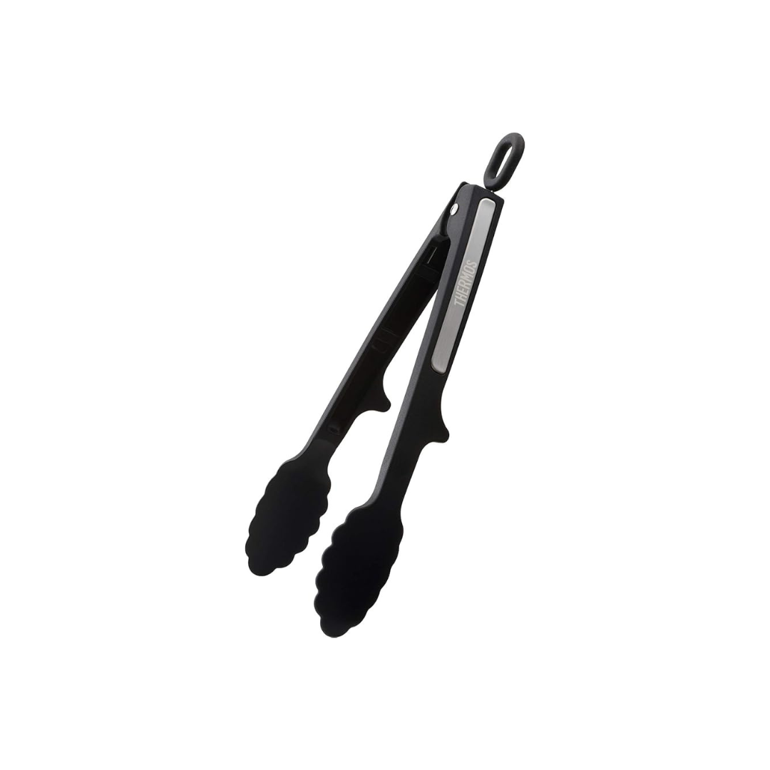 Thermos Nylon Tongs Black Kitchen Tool KT-T001 BK