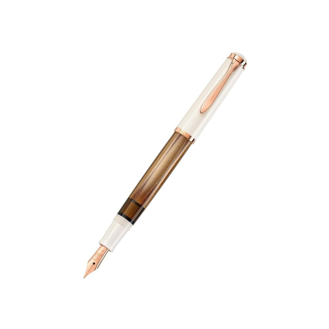 Pelikan Fountain Pen, Special Production, Classic, 200 Copper, Rose Gold, Inhalation Type, Medium Point, 200 rg