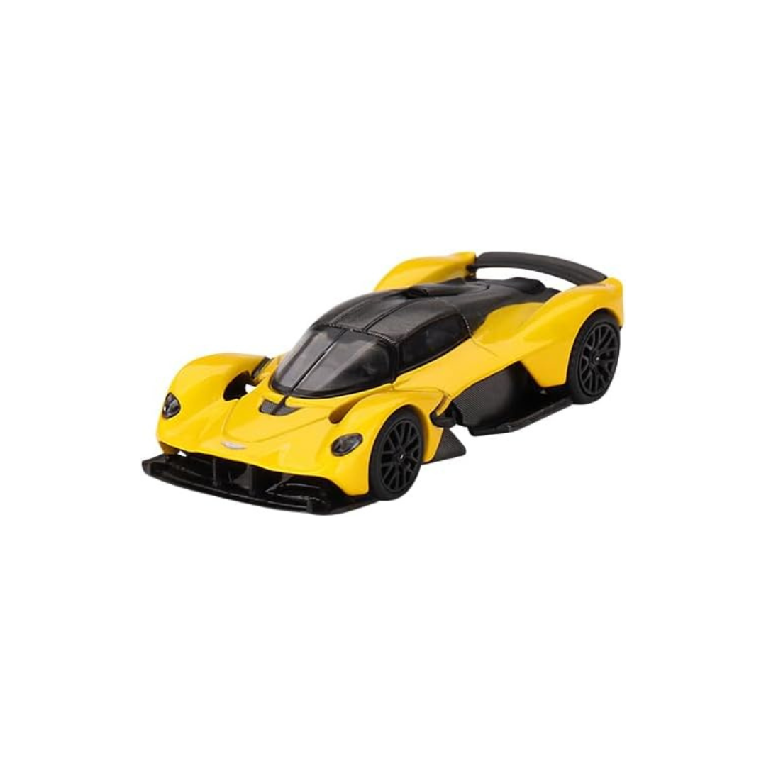 MINI GT 1/64 Aston Martin Valkyrie Sunburst Yellow Finished Product