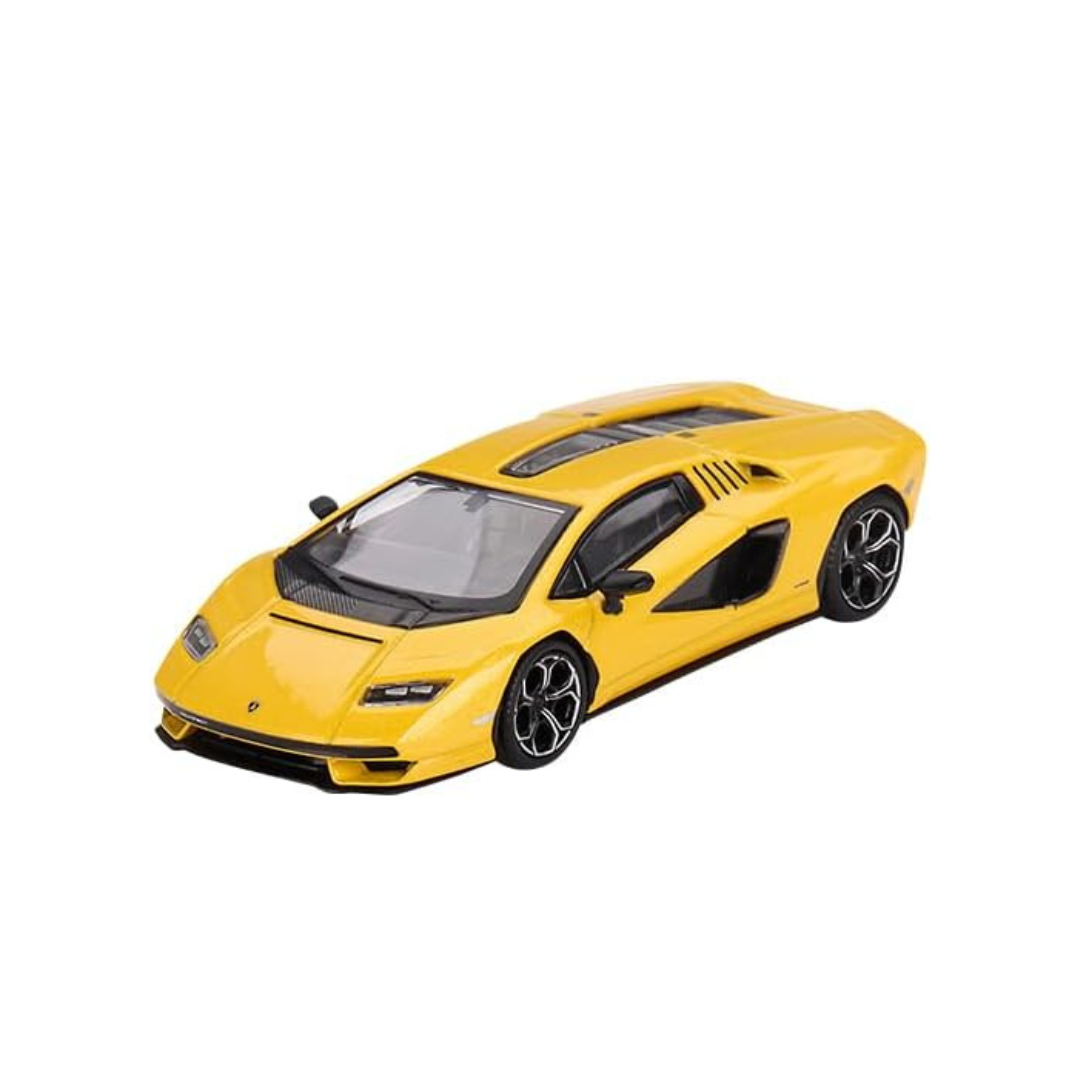 MINI GT 1/64 Lamborghini Countach LPI 800-4 New Giallo Orion Yellow (Left Handle) Finished Product