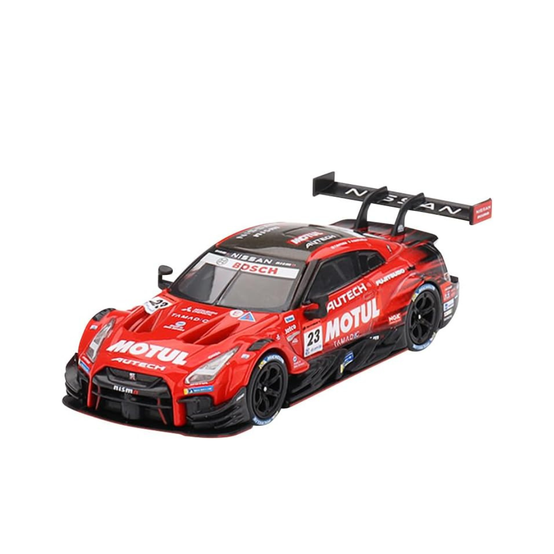 MINI GT 1/64 Nissan GT-R Nismo GT500 NISMO SUPER GT Series 2021#23 MOTUL AUTECH GT-R Left Handle, Japan Limited Finished Product