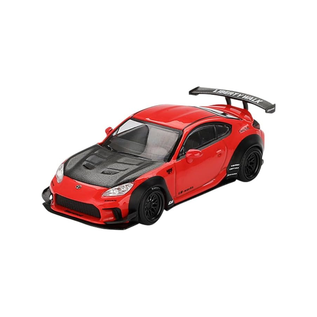 MINI GT 1/64 Toyota GR86 LB☆Nation Red (Right Handle) Finished