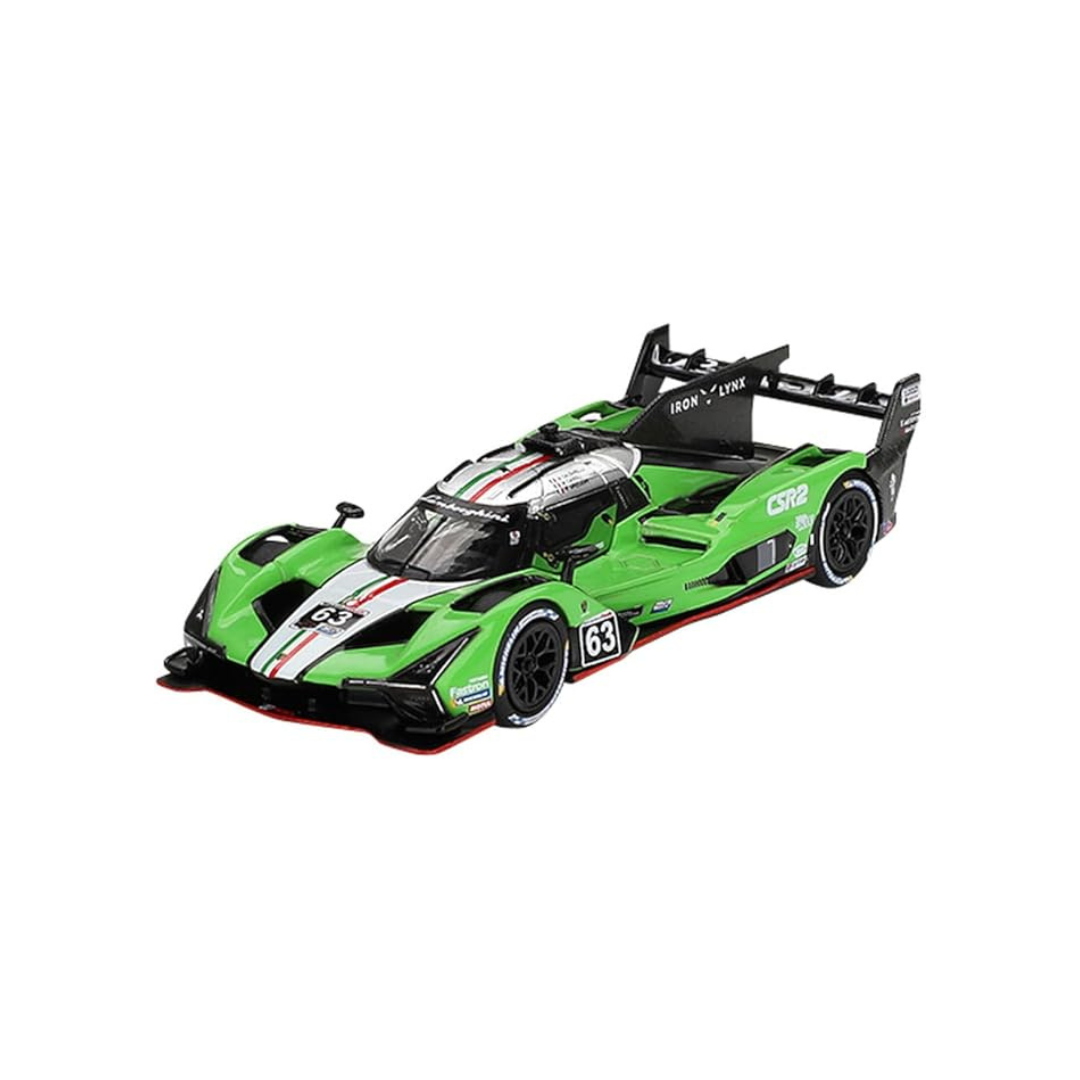 MINI GT 1/64 Lamborghini SC63 IMSA Sebring 12 Hour 2024#63 Iron Lynx Finished Product