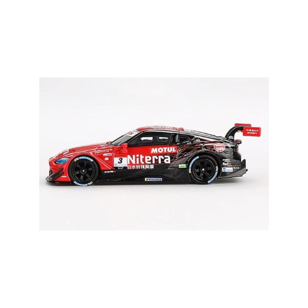 MINI GT 1/64 Nissan Z GT500 SUPER GT Series 2023#3 Niterra MOTUL Z NDDP RACING (Left Handle) Finished Product MGT00765-BL