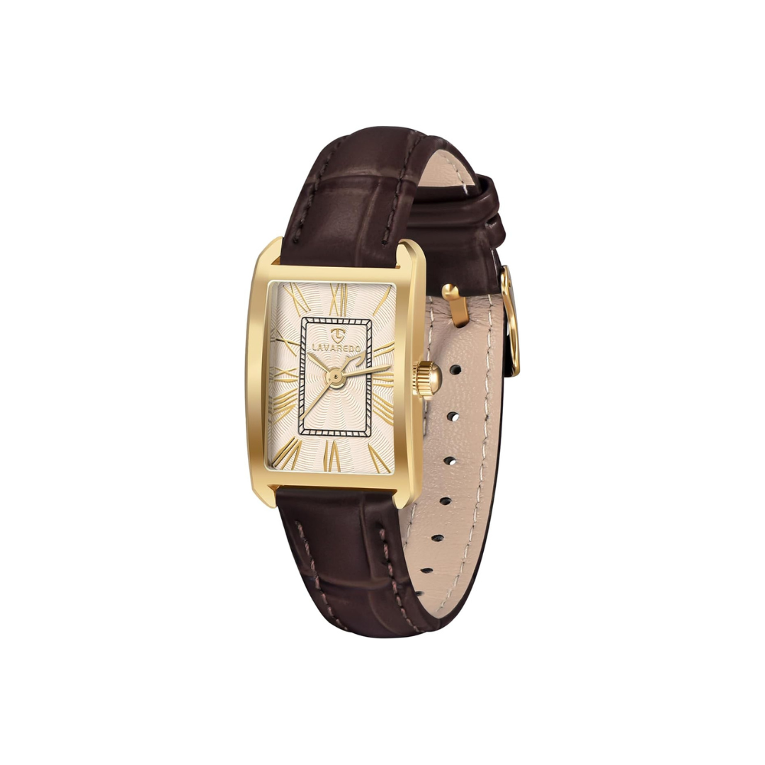 Women's Analog Display, Quartz, Face Watch, Leather Strap, Slim, Stylish, Waterproof, Square Watch, Simple, Women's,