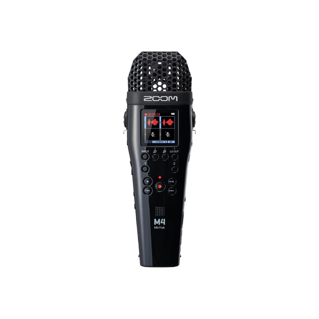 ZOOM M4 Zoom 4-Track Recorder, Built-in Timecode Generator, Supports 32-bit Float, Built-in Microphone
