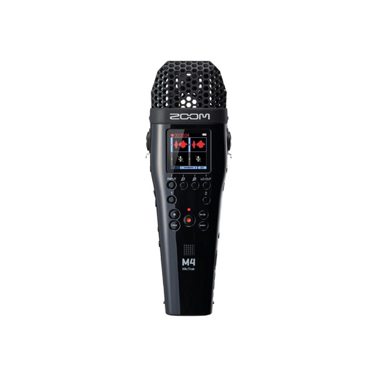 ZOOM M4 Zoom 4-Track Recorder, Built-in Timecode Generator, Supports 32-bit Float, Built-in Microphone