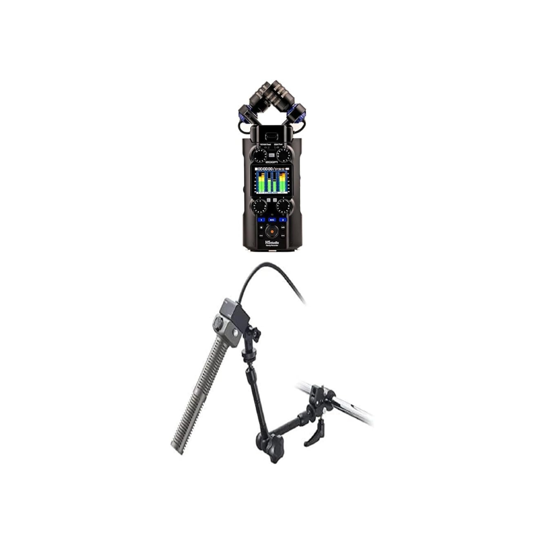 ZOOM H5studio Handy Recorder & 11-inch Magic Arm Set