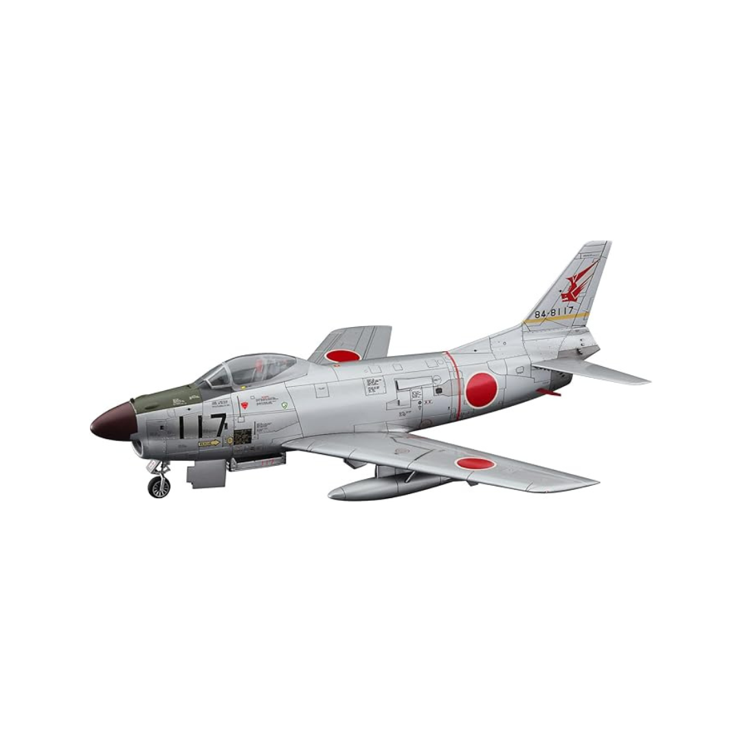 Hasegawa 1/72 Air Self-Defense Force F-86D Saber Dog Plastic Model E49