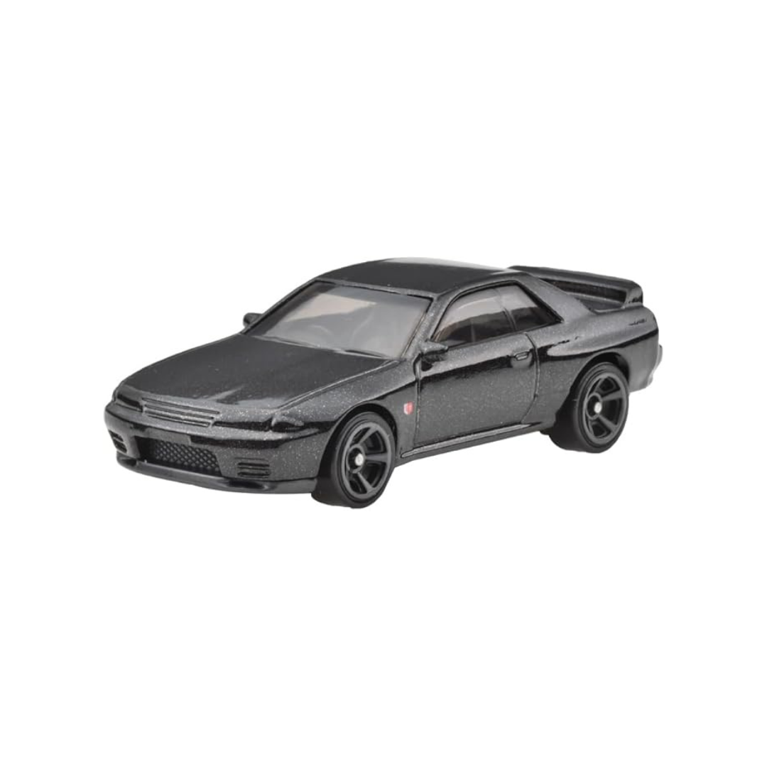 Hot Wheels JFN59 Basic Car Nissan Skyline GT-R (BNR32) Vehicle Toy Mini Car 3 Years Old and Up Black