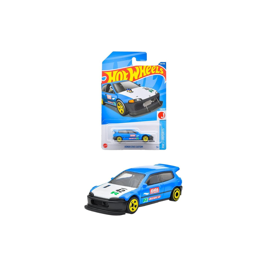 Hot Wheels HHF51 Basic Car Honda Civic Custom [3 Years Old and Up]