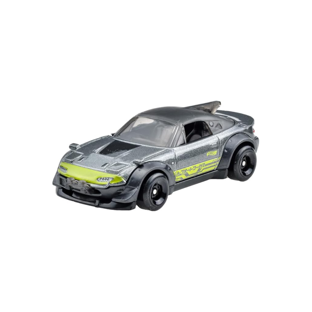 Hot Wheels JFN41 Basic Car Mazda MX-5 Miata Vehicle Toy Mini Car 3 Years Old Gray