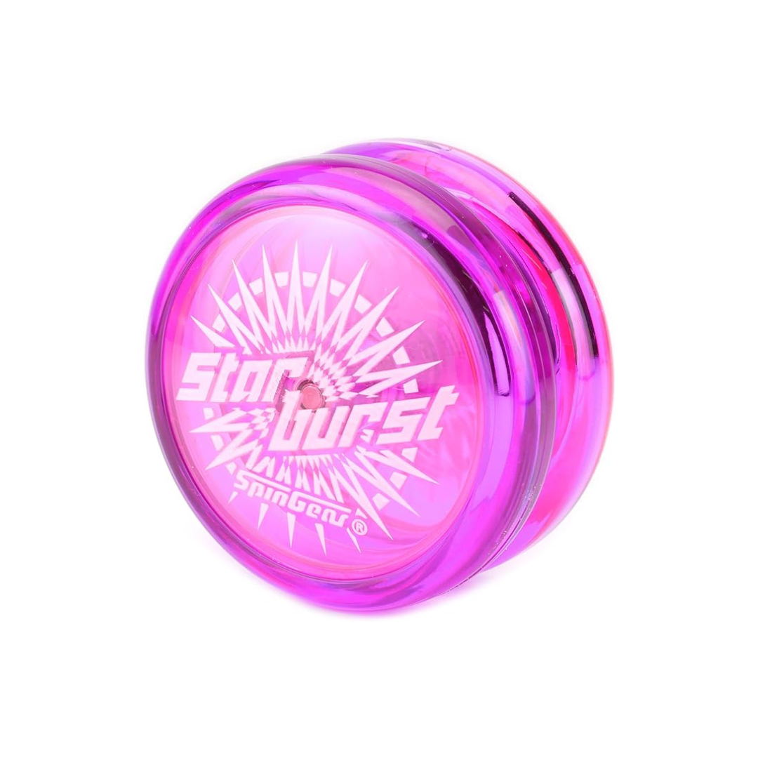 Spin Gear Yo-Yo Starburst (Clear Purple x Clear Pink) for the first time from Loop-the Loop to Double Hand Mastery