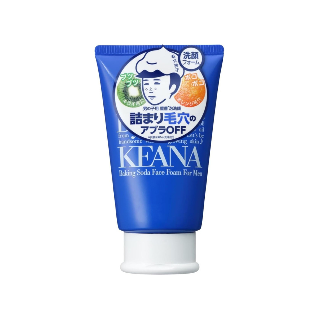 Pore Nadeshiko Boy's Baking Soda Foam Face Cleansing Pores Sebum Square Stopper Nostril Stain Moist Soft Skin Men's Face Washing Foam