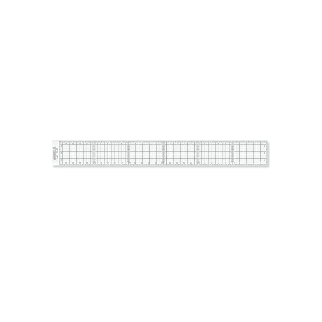 STAEDTLER Ruler, Grid, Cutting, 30cm, 962 08-30