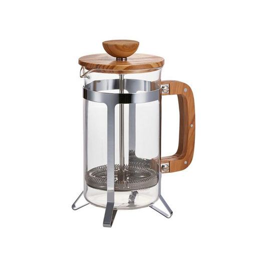 HARIO CPSW-4-OV-CP Cafepress Wood Pressed Coffee, French Press, Olive Wood, Heat Resistant Glass, For 4 Cups, Practical Capacity, 20.3 fl oz (600 ml), Gift Present