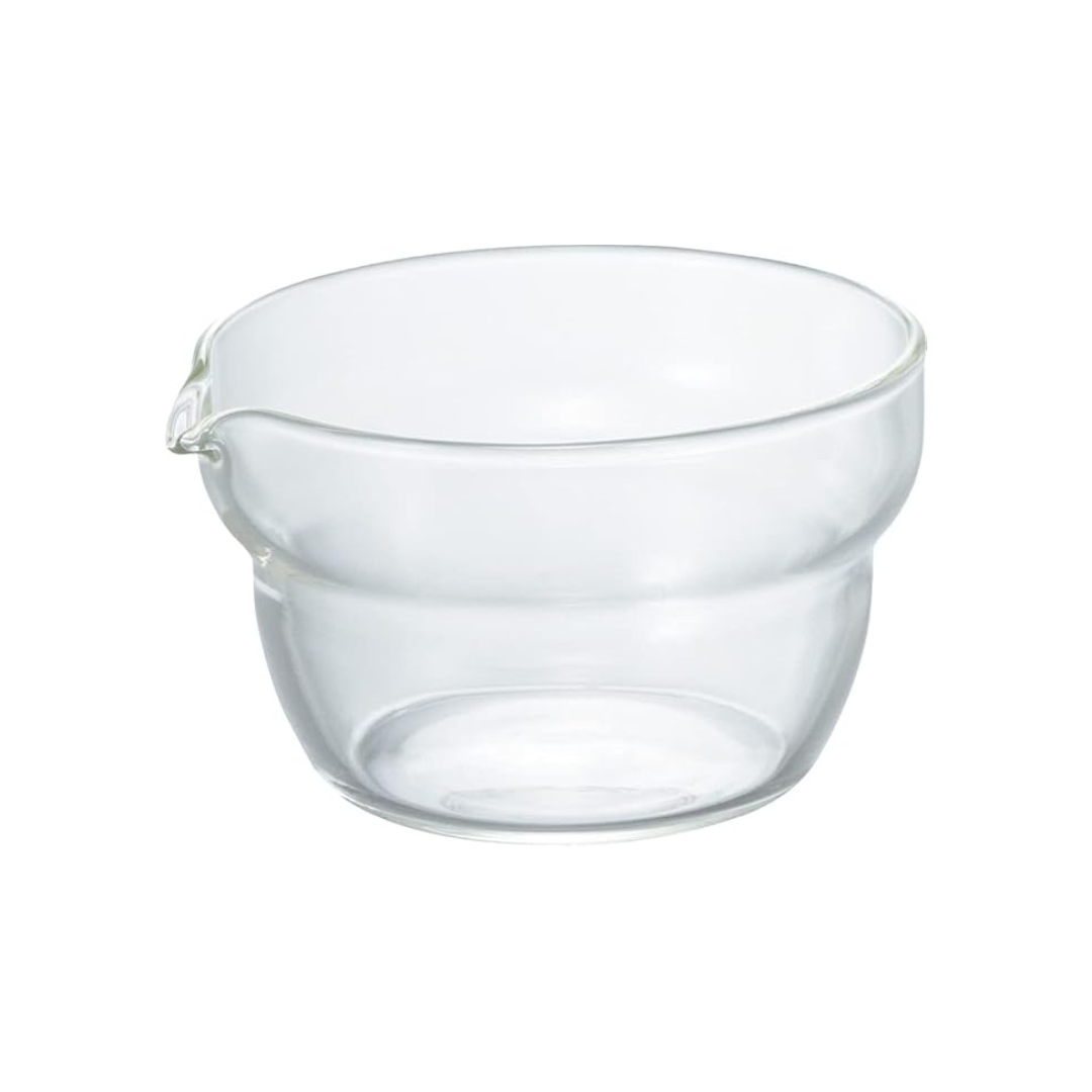 HARIO KB-10-BK Single Mouth Bowl, Heat Resistant Glass, Made in Japan, 3.4 fl oz (100 ml)