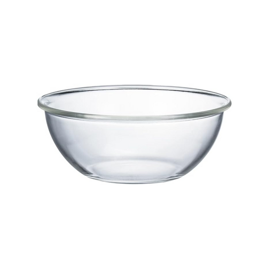 HARIO MXPA-200-BK Buono Kitchen Bowl, Heat Resistant Glass, Shallow, 67.6 fl oz (2,000 ml), Multi Ball, Clear, Made in Japan