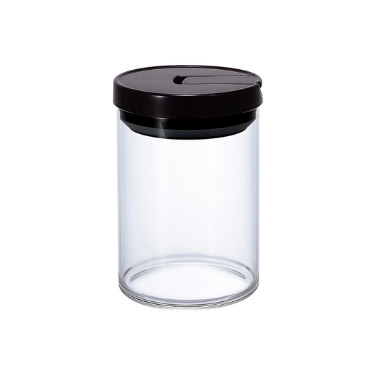 HARIO MCNR-200-B Coffee Canister, M, Black