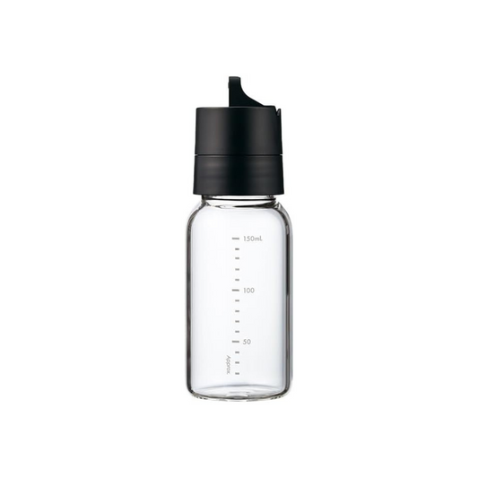 HARIO ODBN-150-B One-Touch Dressing Bottle, 5.1 fl oz (150 ml), Black