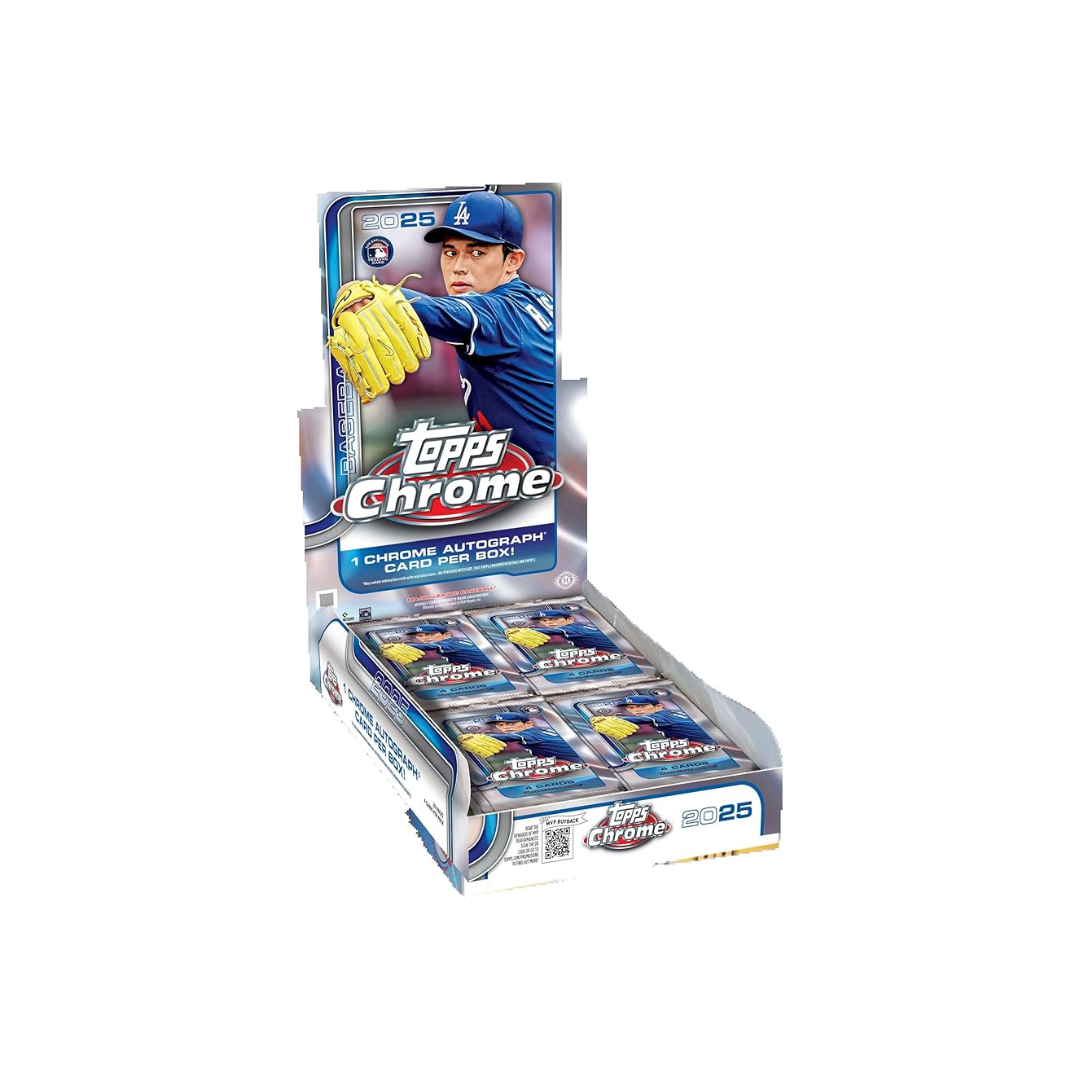 2025 Topps Chrome Baseball HOBBY Chrome Baseball Hobby