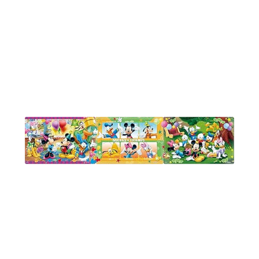 EPOCH Mickey & Friends 8/12/16 Piece Puzzle for Kids 24-174 ST Mark Certified, Includes Storage Bag, 3+ Years Old