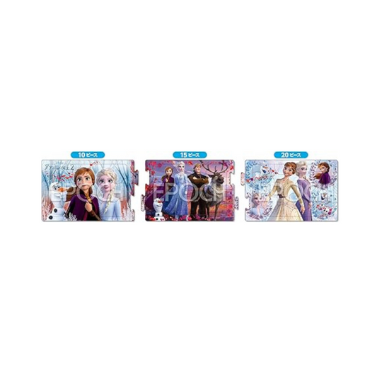 Epoch EPOCH Apollo Step Panorama Puzzle Frozen 2 10/15/20 Piece Puzzle for Kids 24-195 ST Mark Certified, Includes Storage Bag for Ages 4 and Up