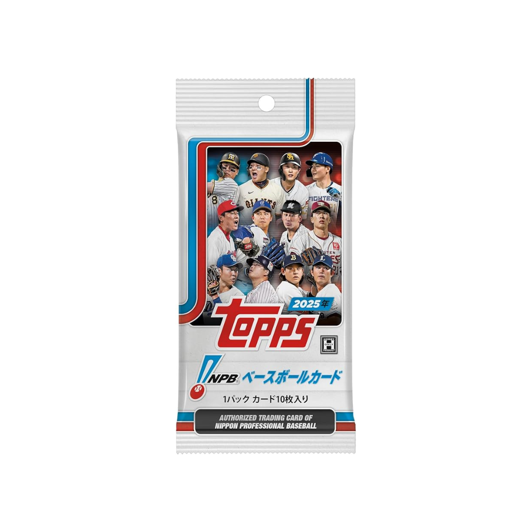 TOPPS NPB Baseball Cards, 1 Pack