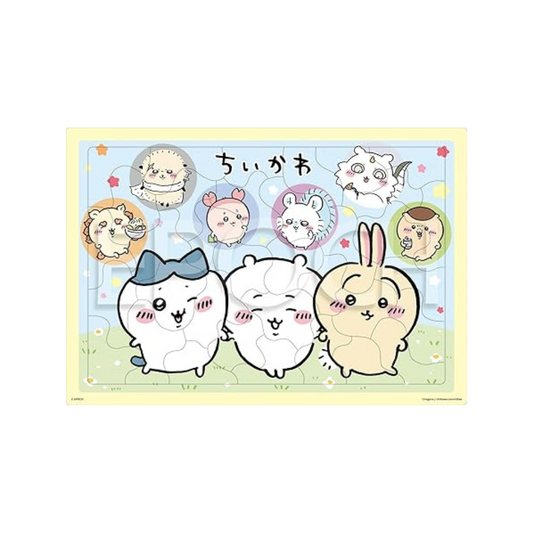 EPOCH Apollo Picture Puzzle 25-309 Chiikawa Nakayoshida 35 Piece Puzzle with Mat for Children 4 Years Old Toy ST Mark Certified