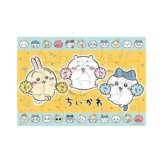 EPOCH Apollo Picture Puzzle 25-308 Chiikawa Good Luck 24 Piece Puzzle with Mat for Kids Ages 3 Years Old Toy ST Mark Certified