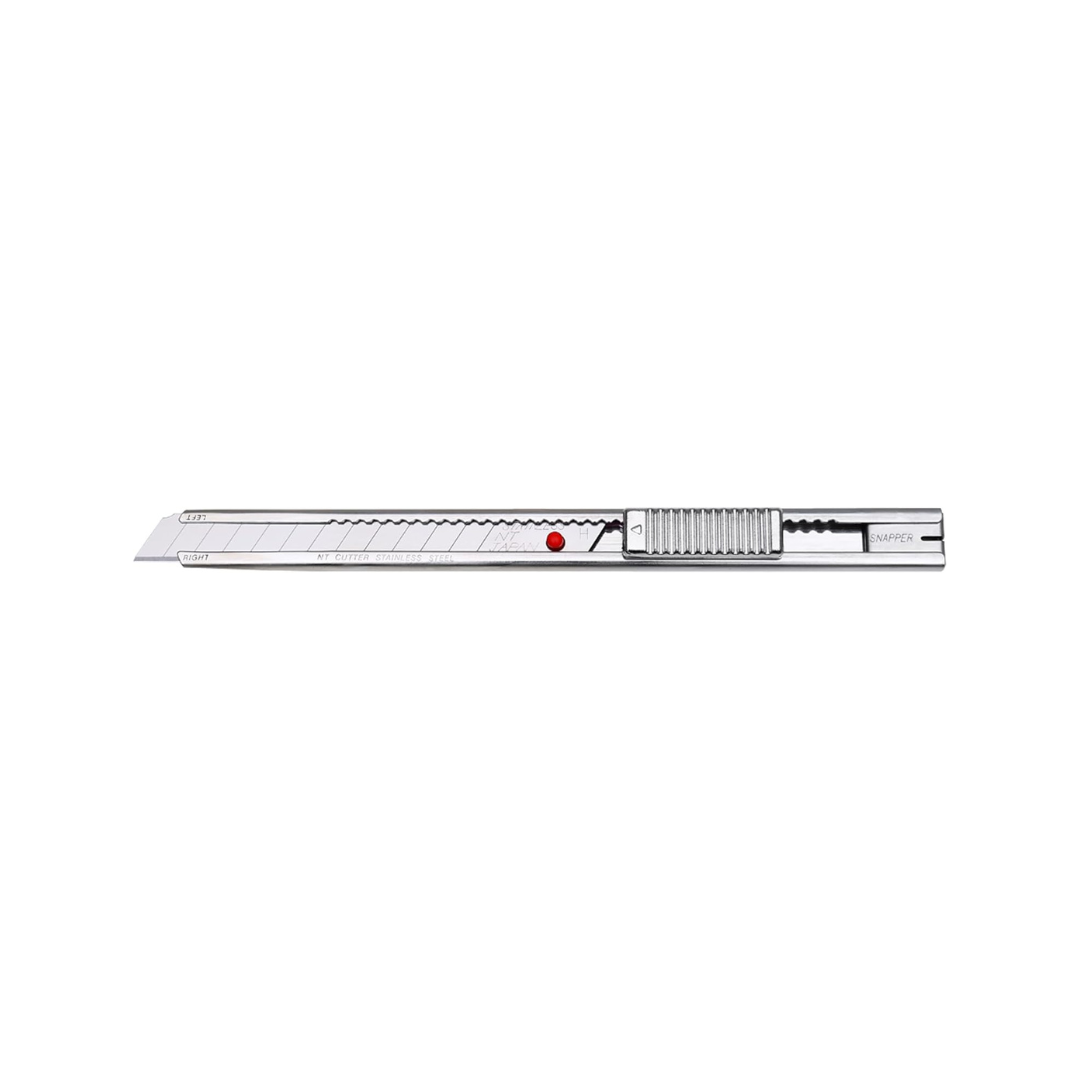 NT Cutter A-1P Cutter, A-Shape, Silver, Width 5.3 x Height 0.4 x Depth 0.4 inches (136 x 10 x 11 mm)