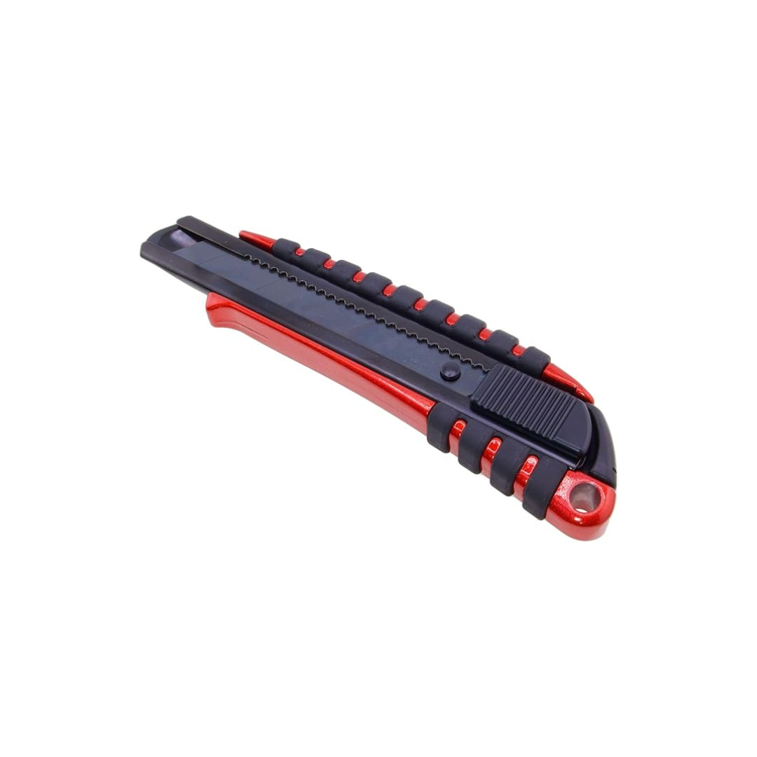NT Cutter, Professional Cutter, Metal Body + Rubber Non-Slip, L-Shaped Black Blade, Auto-Lock, Made in Japan, Specially Finished, G Series PMGL-EV01R