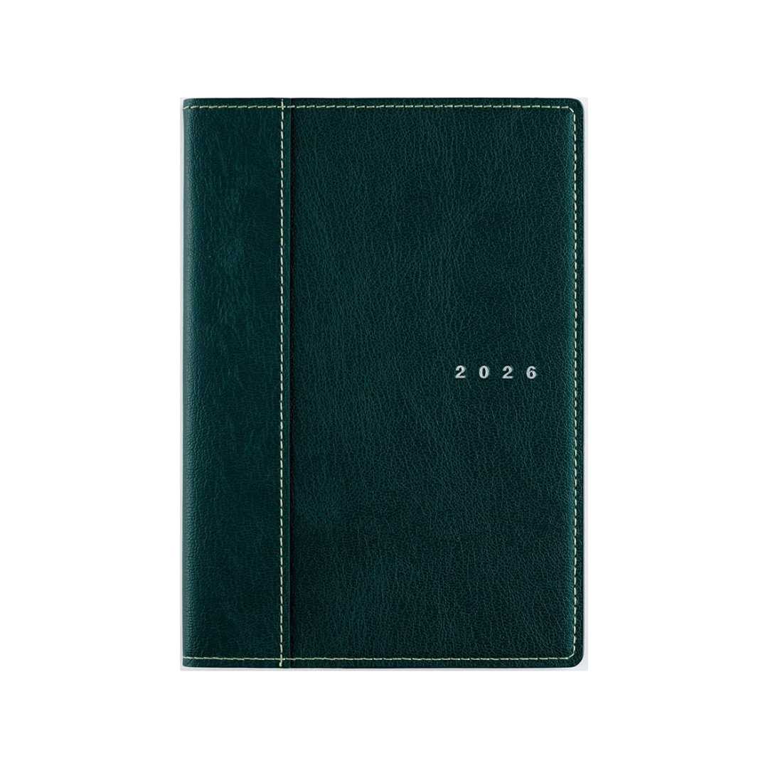 Takahashi 2026 Notebook, B6, Weekly Charme 9, Royal Green, No. 359 (Begins January 2026)
