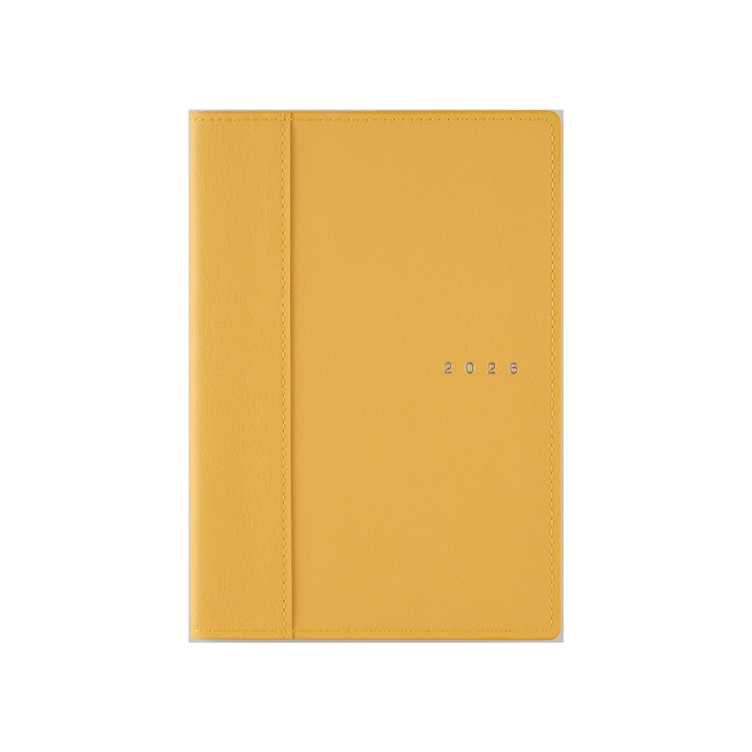 Takahashi 2026 Notebook, B6, Weekly Charme 2, Mellow Yellow, No. 352 (Begins January 2026)