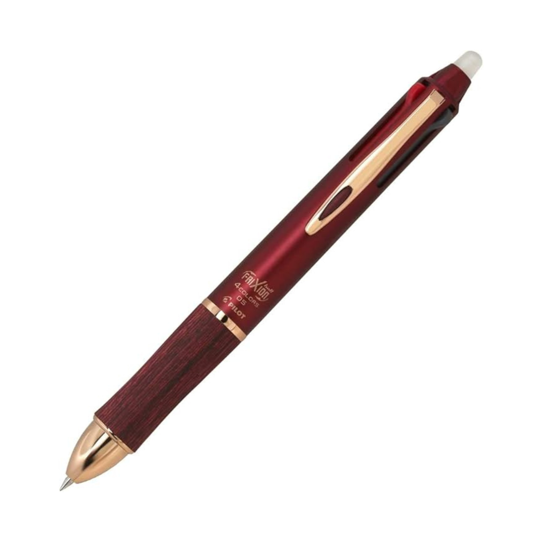 Pilot FriXion ball 4 Colors Ball-point Pen, Wood Black (LKFB-3SEF-B)