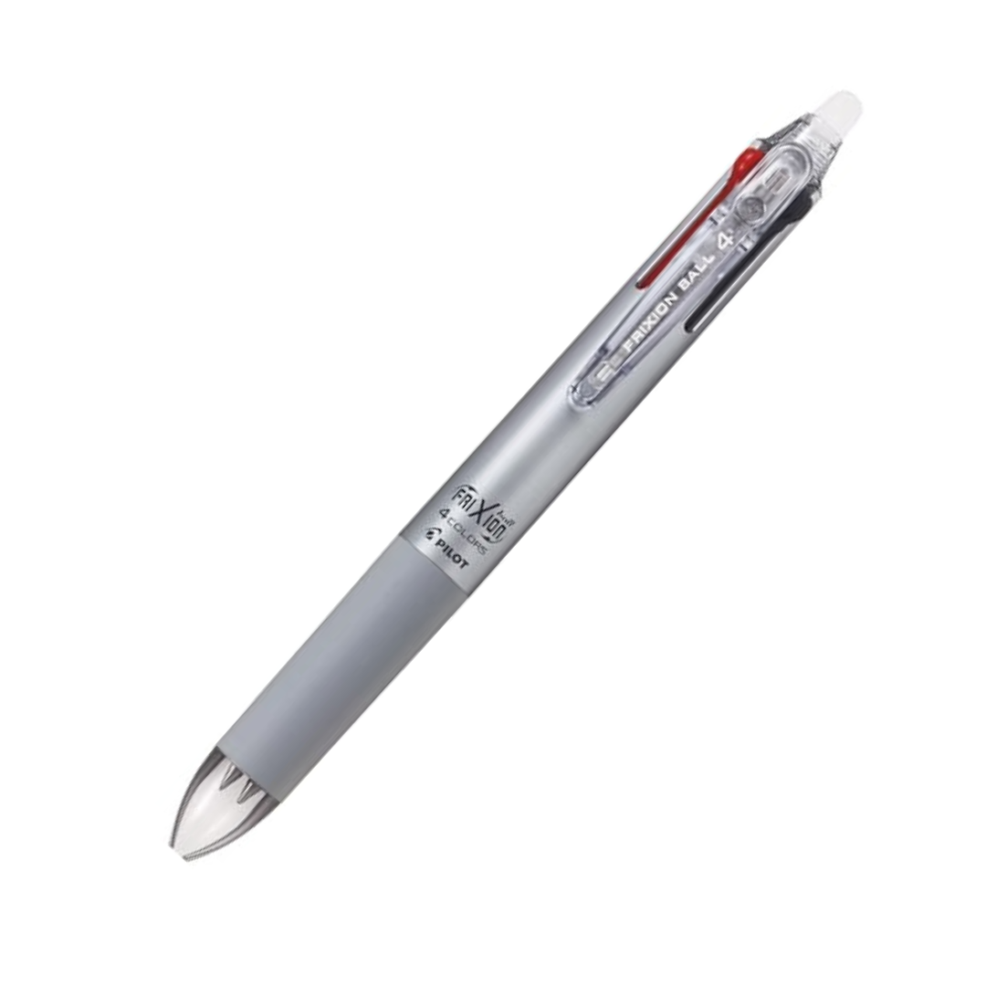 Pilot Gel Ink Erasable 4 Color Ballpoint Pen Frixion Ball 4 0.38 Blue Black PLKFB80UF-BB