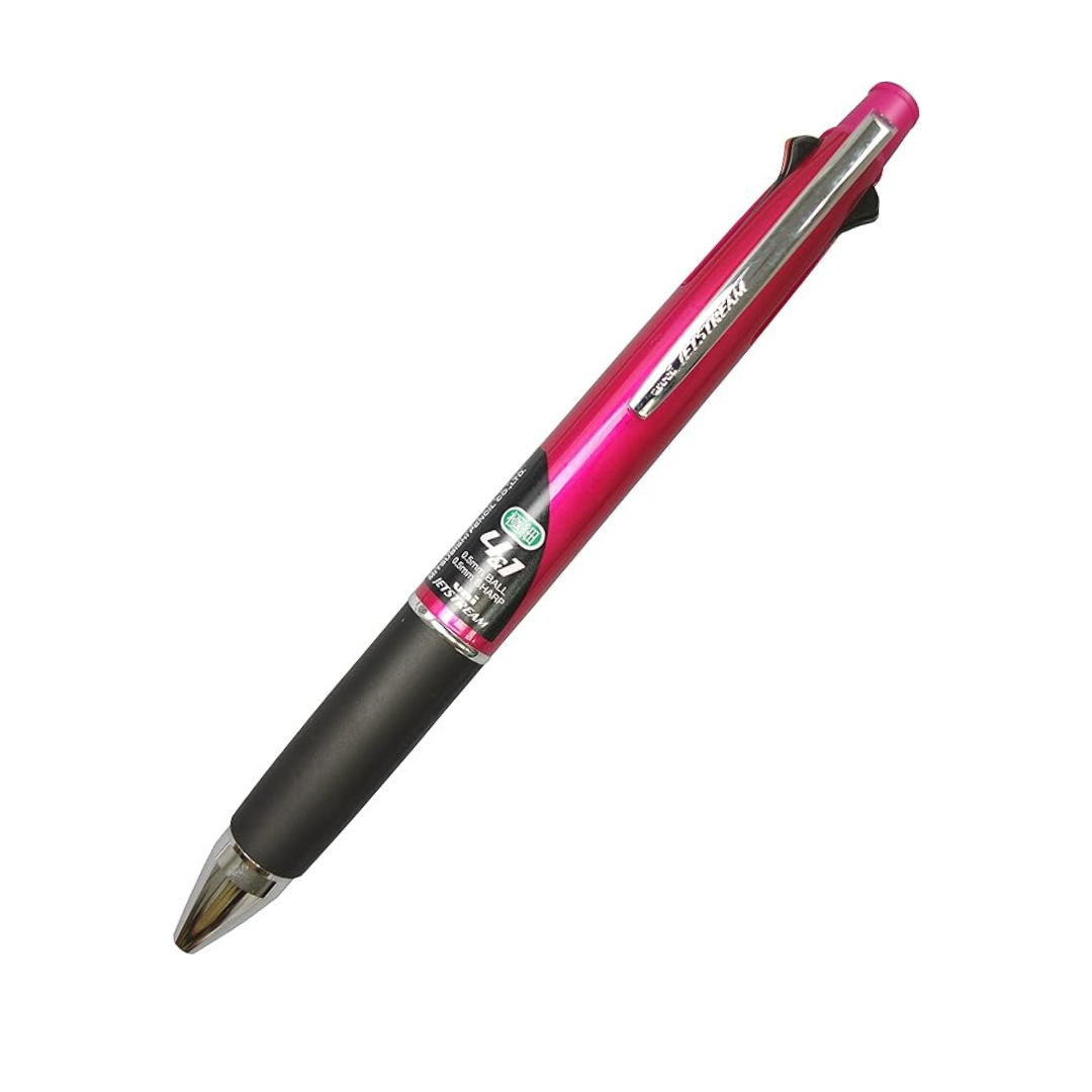 Uni Mitsubishi Pencil MSXE510005.24 Jetstream 4 & 1 Multi-Functional Pen, 0.02 Inches (0.5 mm), Smooth Writing, Black