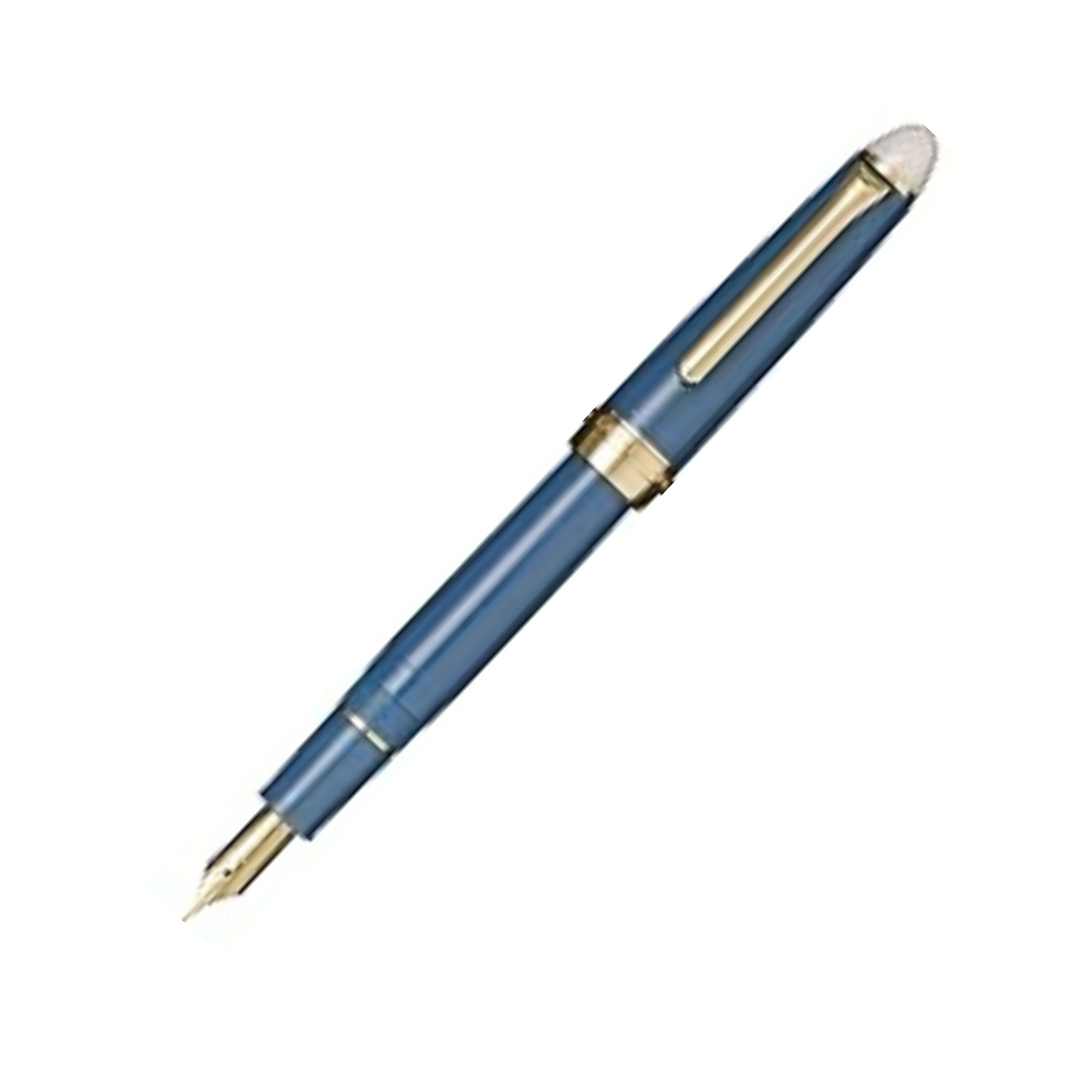 Sailor Fountain Pen, Four Seasons Woven Watersurface Frost Night Fine Point 11-0558-204 (Cherry blossoms at night)