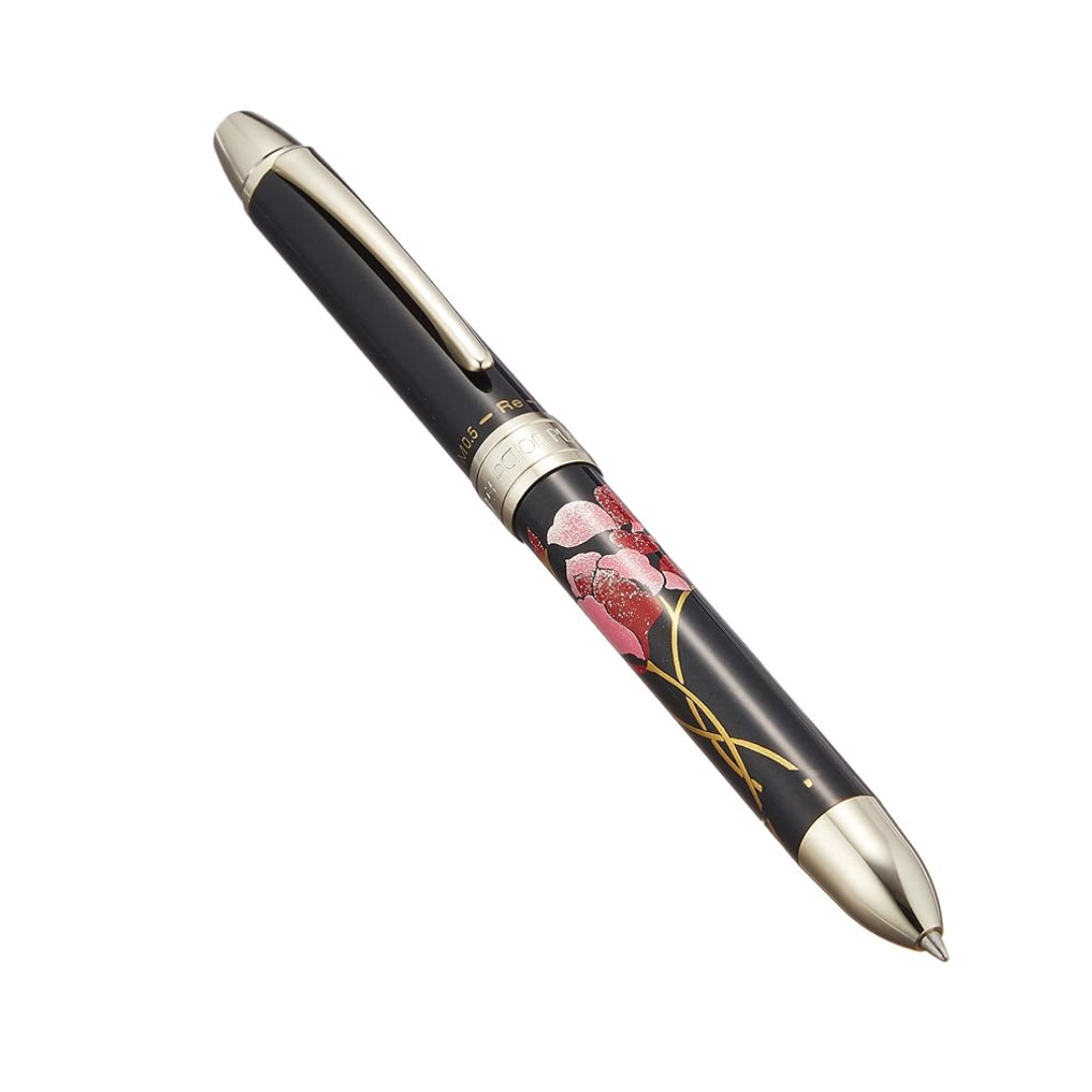 Platinum MWB-3000RM Modern Lacquer 2 Color 0.7 mm Ballpoint Multi Pen 0.5 mm Pencil - Owl Print