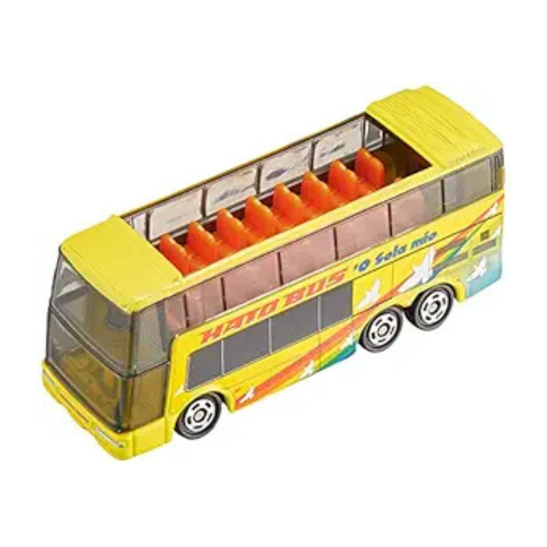 Tomica Mit. Fuso Aero King (Hato Bus) 1: 64 Die Cast Scale Model No.42-7 - Multicolor