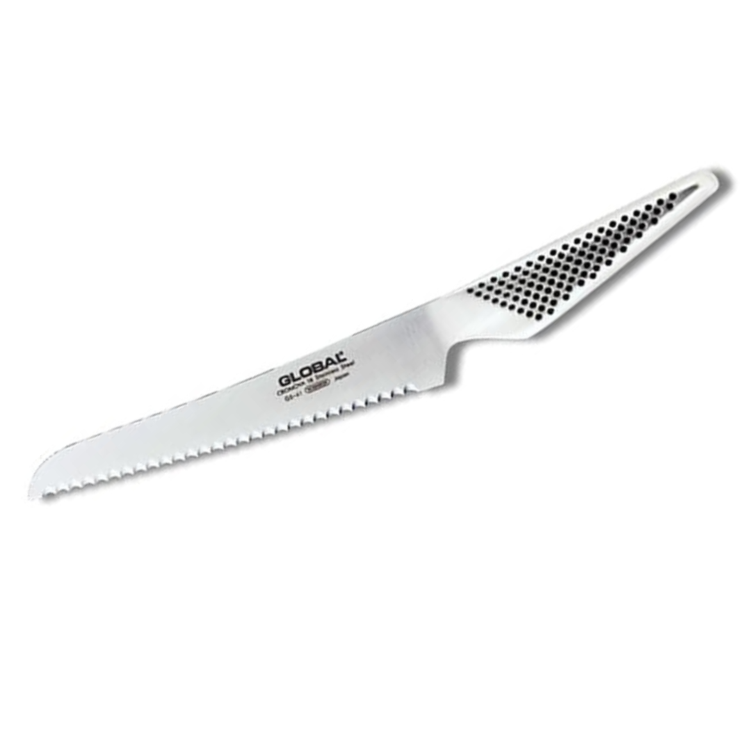 Global 6 inch Serrated Bagel/Sandwich Knife