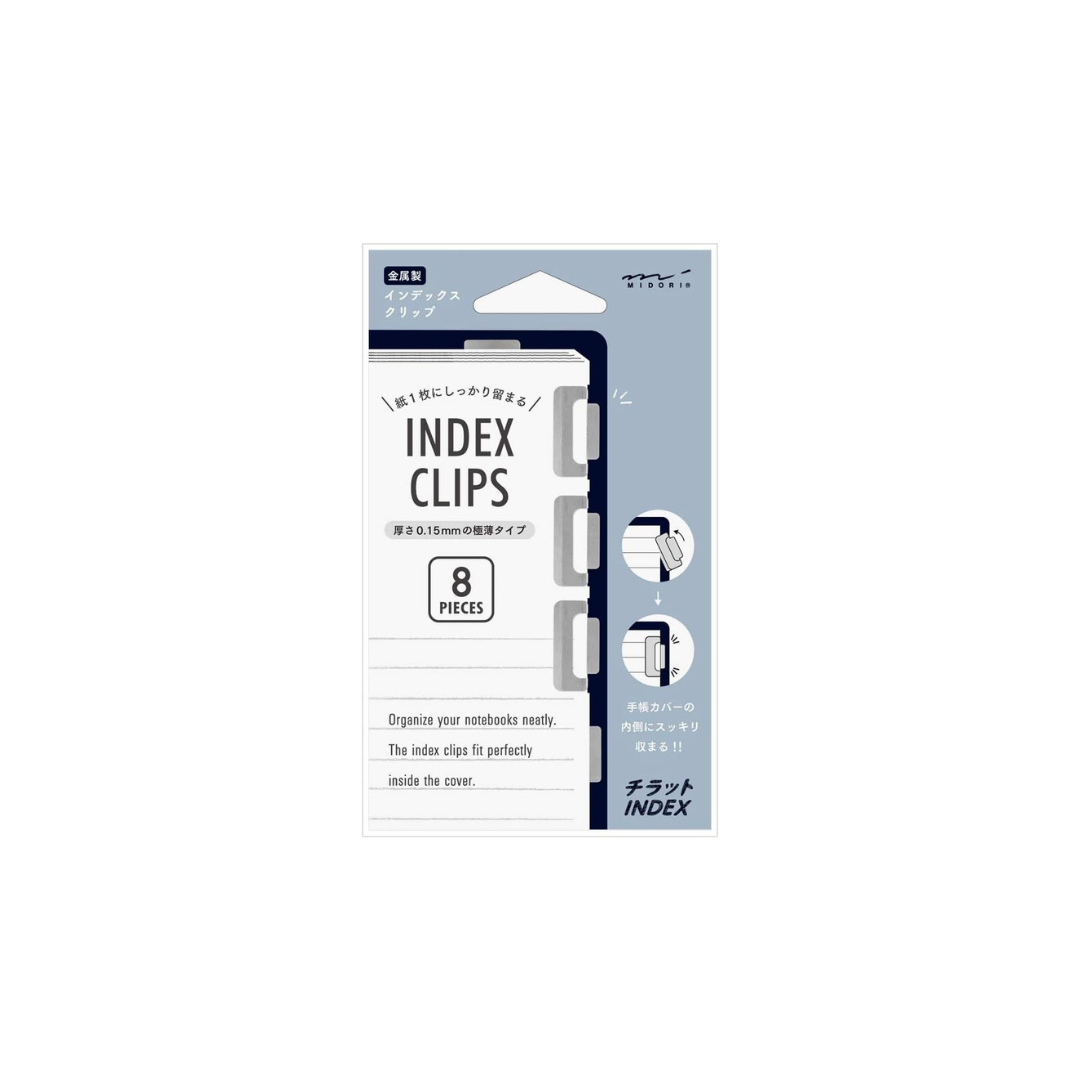 Midori Clip Index Chilat Silver 43229006