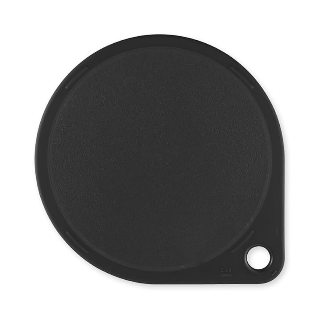 Kai Corporation Kai Kitchen AP5332 Round Cutting Board, 13.8 inches (35 cm), Charcoal, Gray