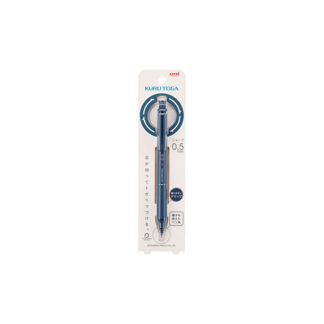 Mitsubishi Pencil Mechanical Pencil Kurutoga KS 0.5 Iron Blue M5KS1P.10