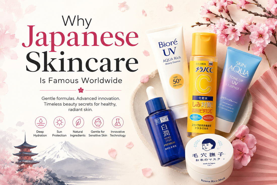Why Japanese Skincare Is Famous Worldwide