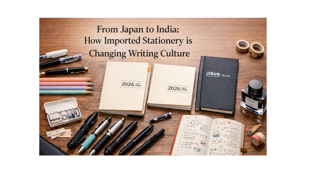 ✨ From Japan to India: How Imported Stationery Is Changing Writing Culture